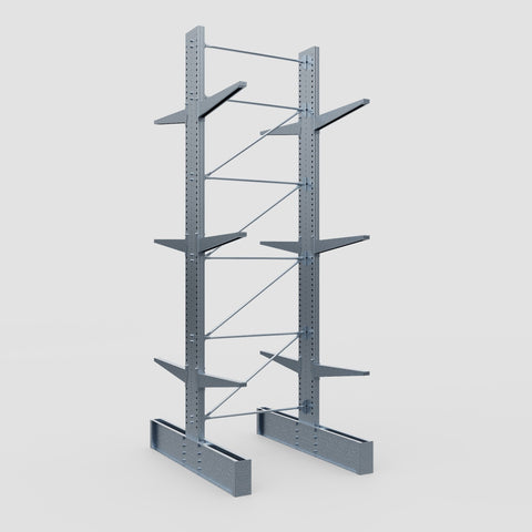 Cantilever Rack - Double Sided - Ultra Heavy Duty - Hot Dip Galvanized - Full Bay - Height 5791mm