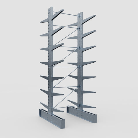 Cantilever Rack - Double Sided - Ultra Heavy Duty - Hot Dip Galvanized - Full Bay - Height 5791mm