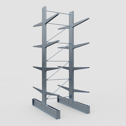 Cantilever Rack - Double Sided - Ultra Heavy Duty - Hot Dip Galvanized - Full Bay - Height 5791mm