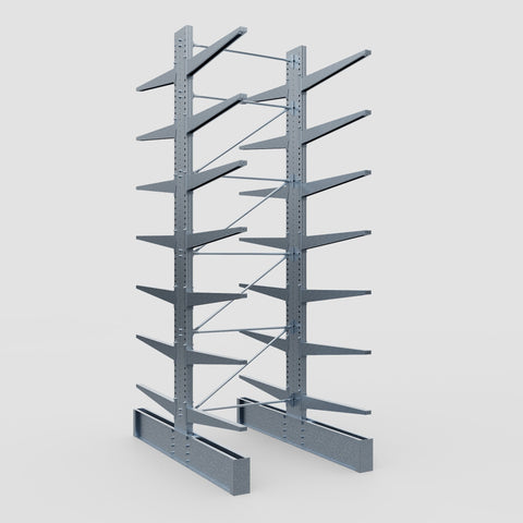 Cantilever Rack - Double Sided - Ultra Heavy Duty - Hot Dip Galvanized - Full Bay - Height 5791mm