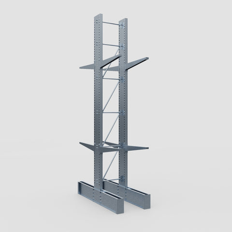 Cantilever Rack - Double Sided - Ultra Heavy Duty - Hot Dip Galvanized - Full Bay - Height 5791mm