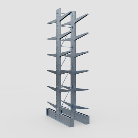 Cantilever Rack - Double Sided - Ultra Heavy Duty - Hot Dip Galvanized - Full Bay - Height 5791mm