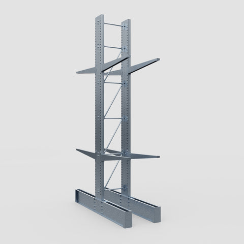 Cantilever Rack - Double Sided - Ultra Heavy Duty - Hot Dip Galvanized - Full Bay - Height 5791mm
