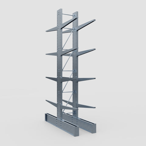 Cantilever Rack - Double Sided - Ultra Heavy Duty - Hot Dip Galvanized - Full Bay - Height 5791mm