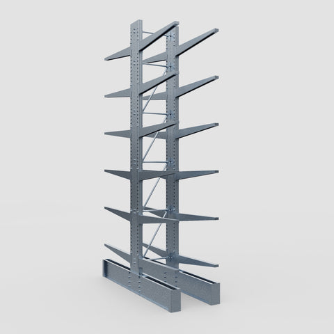Cantilever Rack - Double Sided - Ultra Heavy Duty - Hot Dip Galvanized - Full Bay - Height 5791mm