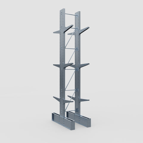 Cantilever Rack - Double Sided - Ultra Heavy Duty - Hot Dip Galvanized - Full Bay - Height 5791mm