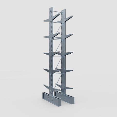 Cantilever Rack - Double Sided - Ultra Heavy Duty - Hot Dip Galvanized - Full Bay - Height 5791mm