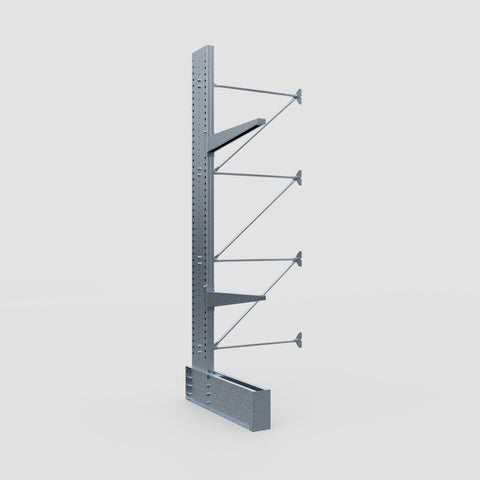 Cantilever Rack - Single Sided - Ultra Heavy Duty - Hot Dip Galvanized - Add-On Bay - Height 4267mm