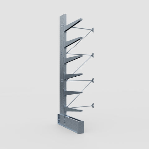 Cantilever Rack - Single Sided - Ultra Heavy Duty - Hot Dip Galvanized - Add-On Bay - Height 4267mm