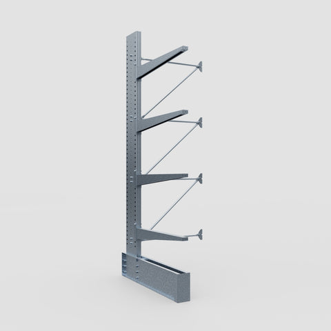 Cantilever Rack - Single Sided - Ultra Heavy Duty - Hot Dip Galvanized - Add-On Bay - Height 4267mm