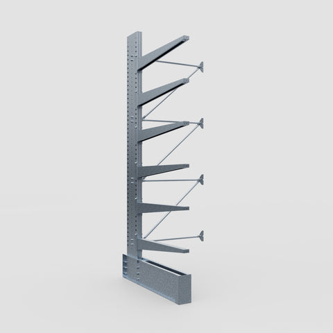 Cantilever Rack - Single Sided - Ultra Heavy Duty - Hot Dip Galvanized - Add-On Bay - Height 4267mm
