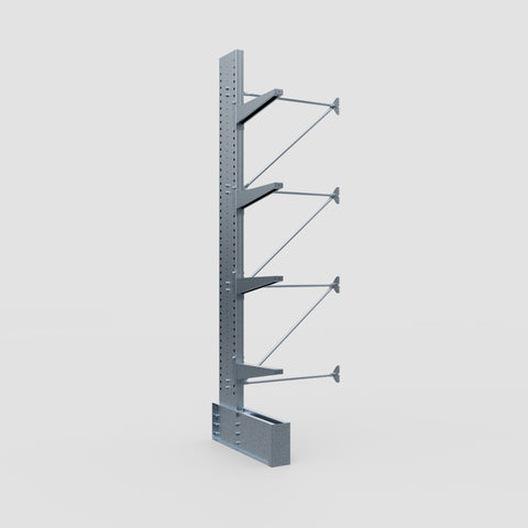 Cantilever Rack - Single Sided - Ultra Heavy Duty - Hot Dip Galvanized - Add-On Bay - Height 4267mm