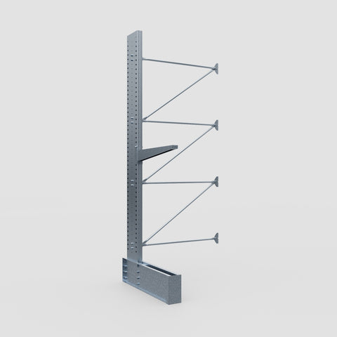 Cantilever Rack - Single Sided - Ultra Heavy Duty - Hot Dip Galvanized - Add-On Bay - Height 4267mm