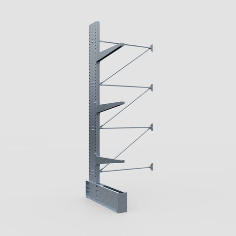 Cantilever Rack - Single Sided - Ultra Heavy Duty - Hot Dip Galvanized - Add-On Bay - Height 4267mm