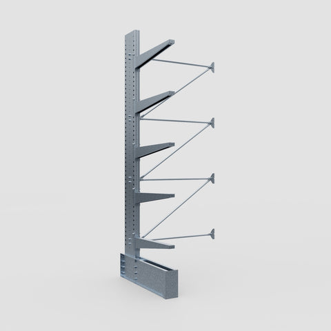 Cantilever Rack - Single Sided - Ultra Heavy Duty - Hot Dip Galvanized - Add-On Bay - Height 4267mm