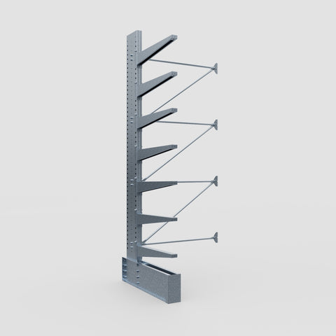 Cantilever Rack - Single Sided - Ultra Heavy Duty - Hot Dip Galvanized - Add-On Bay - Height 4267mm
