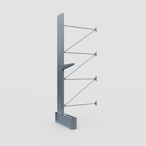 Cantilever Rack - Single Sided - Ultra Heavy Duty - Hot Dip Galvanized - Add-On Bay - Height 4267mm