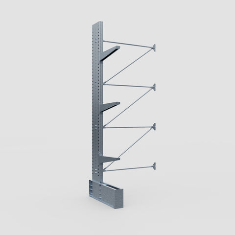 Cantilever Rack - Single Sided - Ultra Heavy Duty - Hot Dip Galvanized - Add-On Bay - Height 4267mm