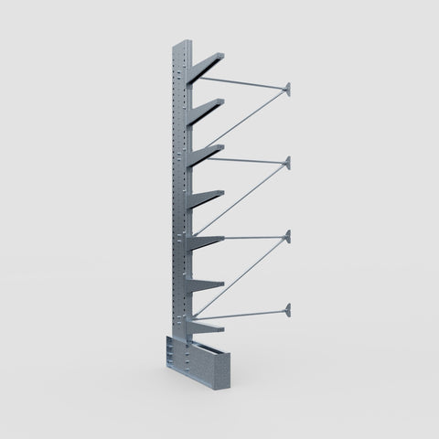 Cantilever Rack - Single Sided - Ultra Heavy Duty - Hot Dip Galvanized - Add-On Bay - Height 4267mm