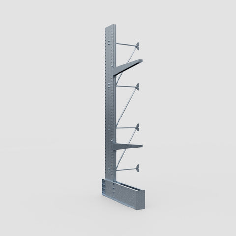 Cantilever Rack - Single Sided - Ultra Heavy Duty - Hot Dip Galvanized - Add-On Bay - Height 4267mm