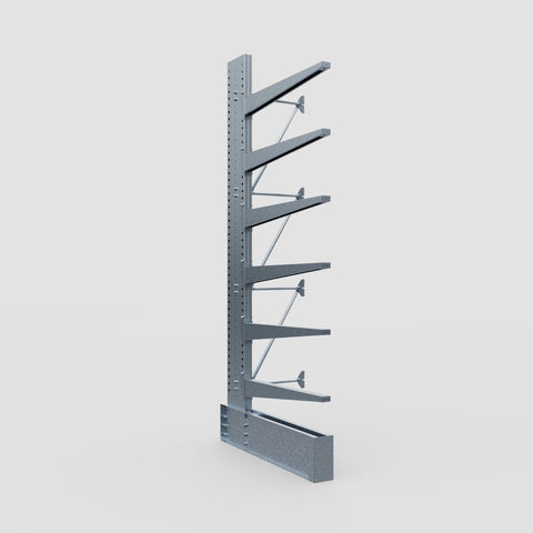 Cantilever Rack - Single Sided - Ultra Heavy Duty - Hot Dip Galvanized - Add-On Bay - Height 4267mm