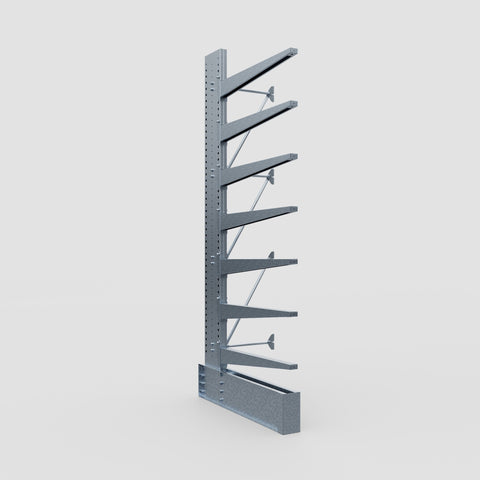 Cantilever Rack - Single Sided - Ultra Heavy Duty - Hot Dip Galvanized - Add-On Bay - Height 4267mm
