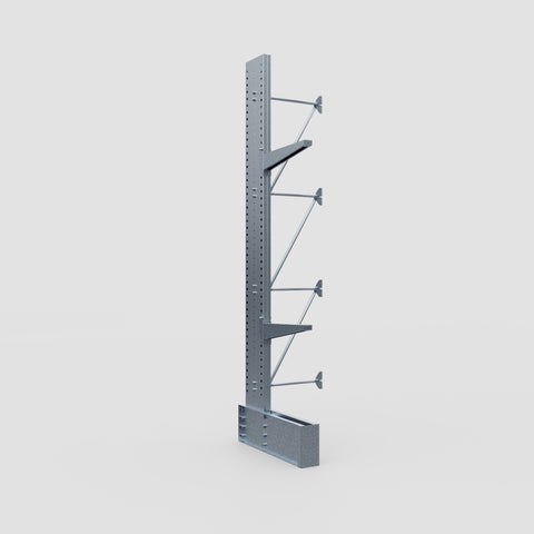 Cantilever Rack - Single Sided - Ultra Heavy Duty - Hot Dip Galvanized - Add-On Bay - Height 4267mm