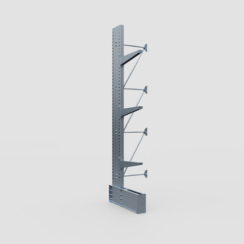 Cantilever Rack - Single Sided - Ultra Heavy Duty - Hot Dip Galvanized - Add-On Bay - Height 4267mm