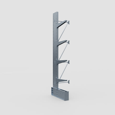 Cantilever Rack - Single Sided - Ultra Heavy Duty - Hot Dip Galvanized - Add-On Bay - Height 4267mm