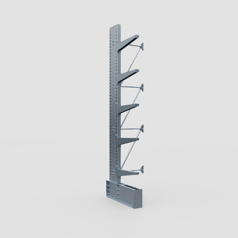 Cantilever Rack - Single Sided - Ultra Heavy Duty - Hot Dip Galvanized - Add-On Bay - Height 4267mm