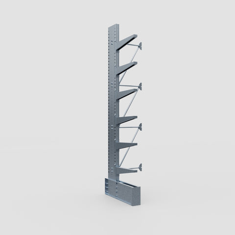 Cantilever Rack - Single Sided - Ultra Heavy Duty - Hot Dip Galvanized - Add-On Bay - Height 4267mm
