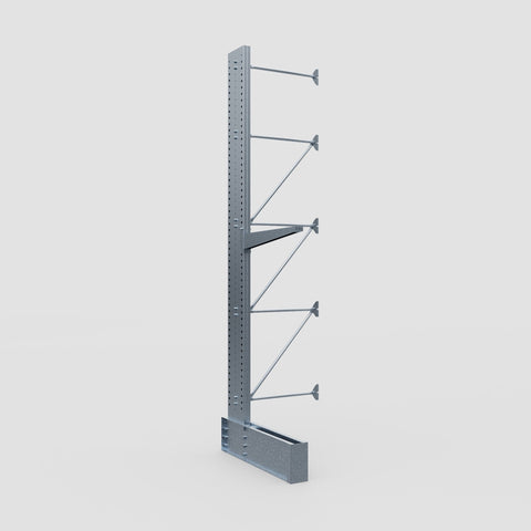 Cantilever Rack - Single Sided - Ultra Heavy Duty - Hot Dip Galvanized - Add-On Bay - Height 4877mm