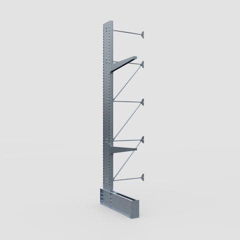 Cantilever Rack - Single Sided - Ultra Heavy Duty - Hot Dip Galvanized - Add-On Bay - Height 4877mm