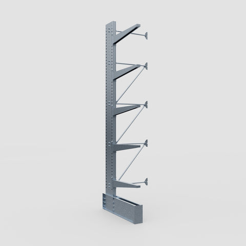 Cantilever Rack - Single Sided - Ultra Heavy Duty - Hot Dip Galvanized - Add-On Bay - Height 4877mm