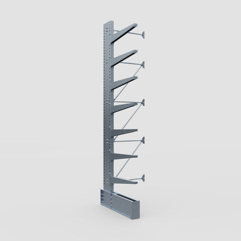 Cantilever Rack - Single Sided - Ultra Heavy Duty - Hot Dip Galvanized - Add-On Bay - Height 4877mm