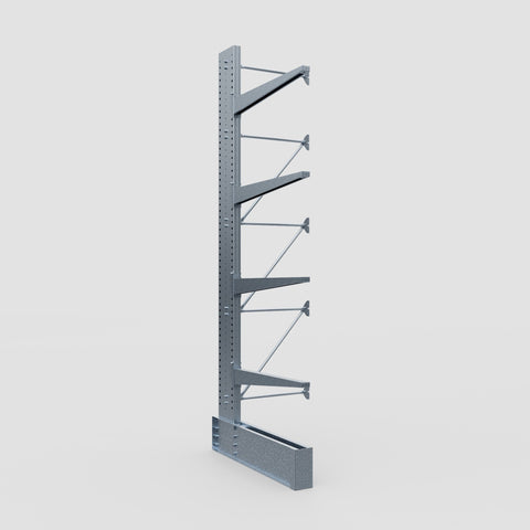 Cantilever Rack - Single Sided - Ultra Heavy Duty - Hot Dip Galvanized - Add-On Bay - Height 4877mm