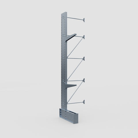 Cantilever Rack - Single Sided - Ultra Heavy Duty - Hot Dip Galvanized - Add-On Bay - Height 4877mm