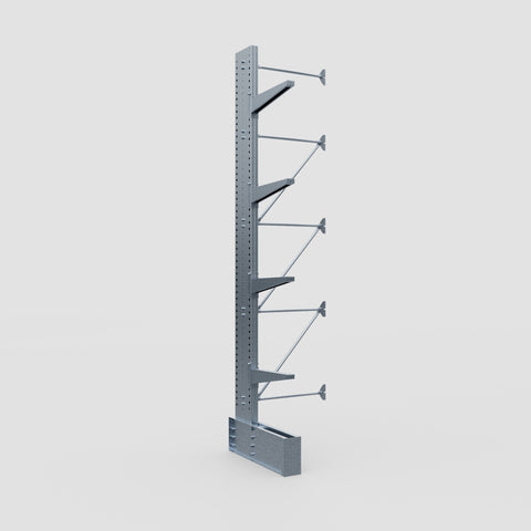 Cantilever Rack - Single Sided - Ultra Heavy Duty - Hot Dip Galvanized - Add-On Bay - Height 4877mm