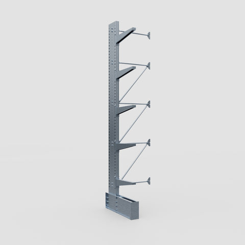 Cantilever Rack - Single Sided - Ultra Heavy Duty - Hot Dip Galvanized - Add-On Bay - Height 4877mm