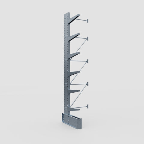 Cantilever Rack - Single Sided - Ultra Heavy Duty - Hot Dip Galvanized - Add-On Bay - Height 4877mm