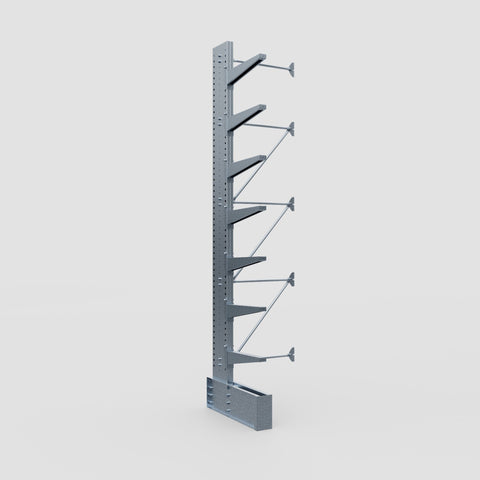 Cantilever Rack - Single Sided - Ultra Heavy Duty - Hot Dip Galvanized - Add-On Bay - Height 4877mm