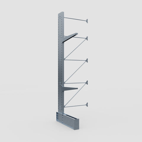 Cantilever Rack - Single Sided - Ultra Heavy Duty - Hot Dip Galvanized - Add-On Bay - Height 4877mm