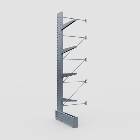 Cantilever Rack - Single Sided - Ultra Heavy Duty - Hot Dip Galvanized - Add-On Bay - Height 4877mm