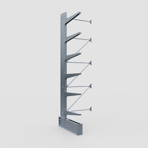 Cantilever Rack - Single Sided - Ultra Heavy Duty - Hot Dip Galvanized - Add-On Bay - Height 4877mm