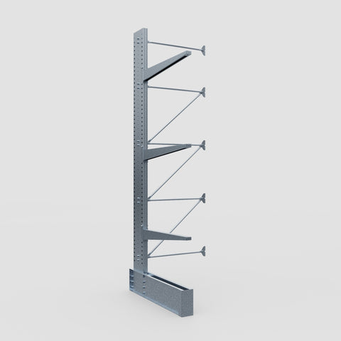 Cantilever Rack - Single Sided - Ultra Heavy Duty - Hot Dip Galvanized - Add-On Bay - Height 4877mm