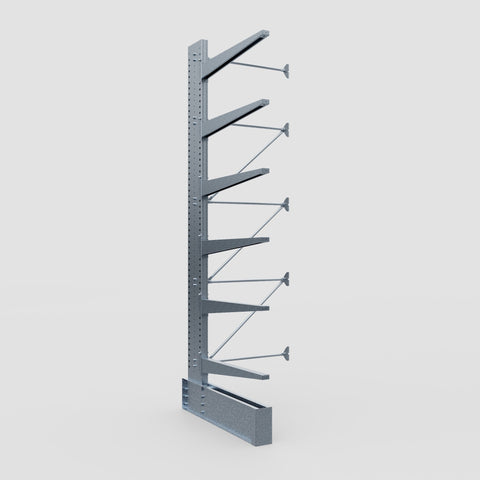 Cantilever Rack - Single Sided - Ultra Heavy Duty - Hot Dip Galvanized - Add-On Bay - Height 4877mm