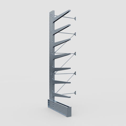 Cantilever Rack - Single Sided - Ultra Heavy Duty - Hot Dip Galvanized - Add-On Bay - Height 4877mm