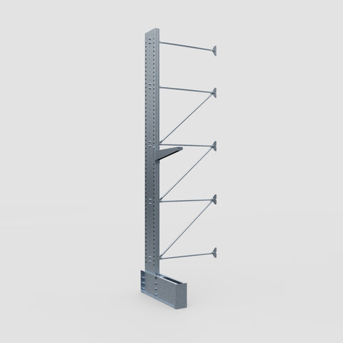 Cantilever Rack - Single Sided - Ultra Heavy Duty - Hot Dip Galvanized - Add-On Bay - Height 4877mm