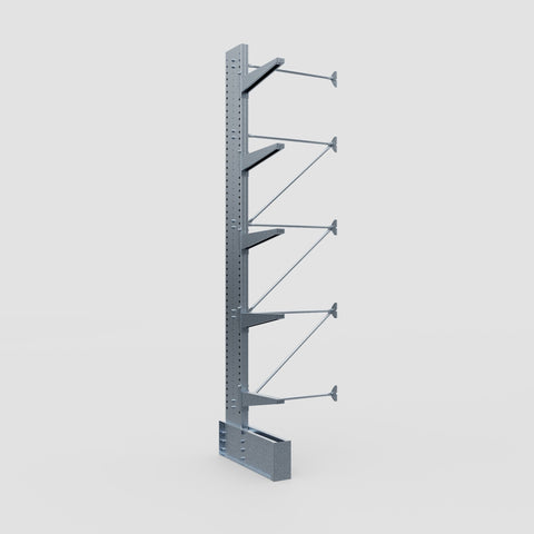 Cantilever Rack - Single Sided - Ultra Heavy Duty - Hot Dip Galvanized - Add-On Bay - Height 4877mm