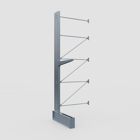 Cantilever Rack - Single Sided - Ultra Heavy Duty - Hot Dip Galvanized - Add-On Bay - Height 4877mm